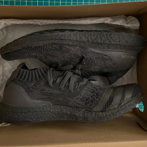 Size 8 - Ultra Boost Uncaged Triple Black 2.0 - Picture 1 of 5